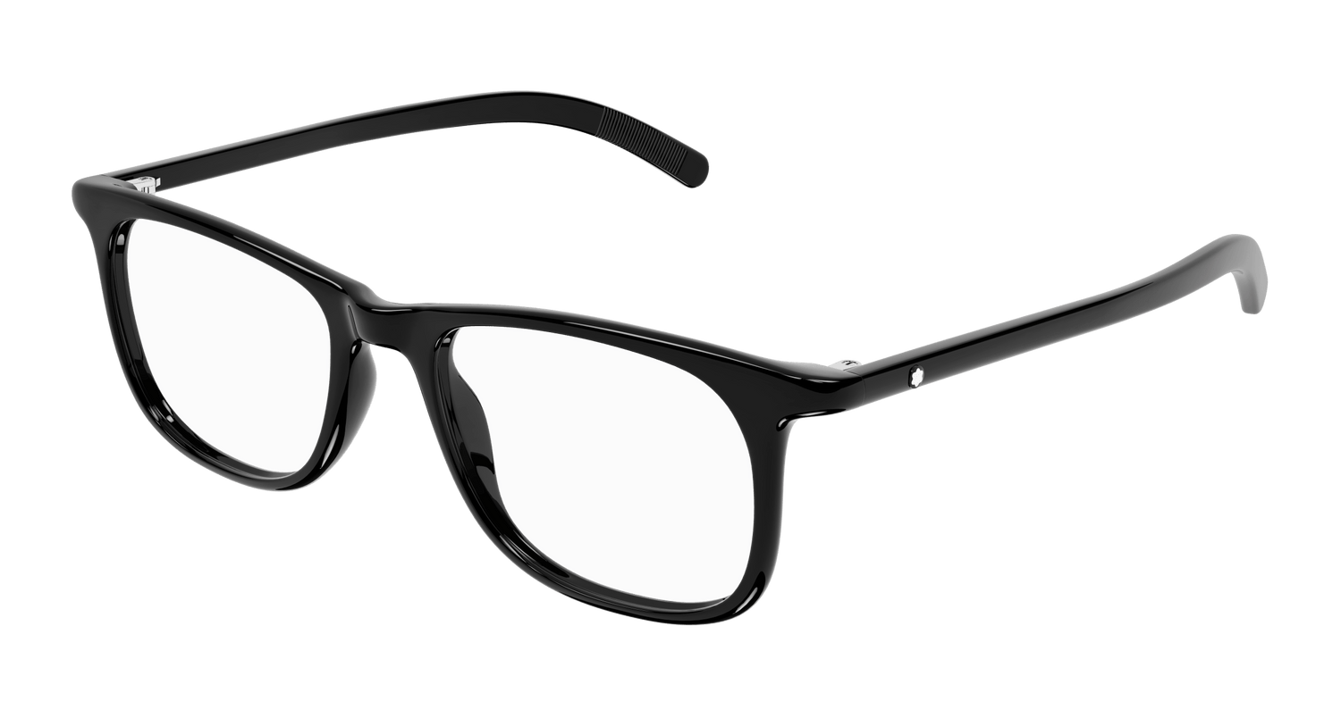 Occhiali da vista Montblanc MB0328O 001 cal. 54 ponte 17 asta 145