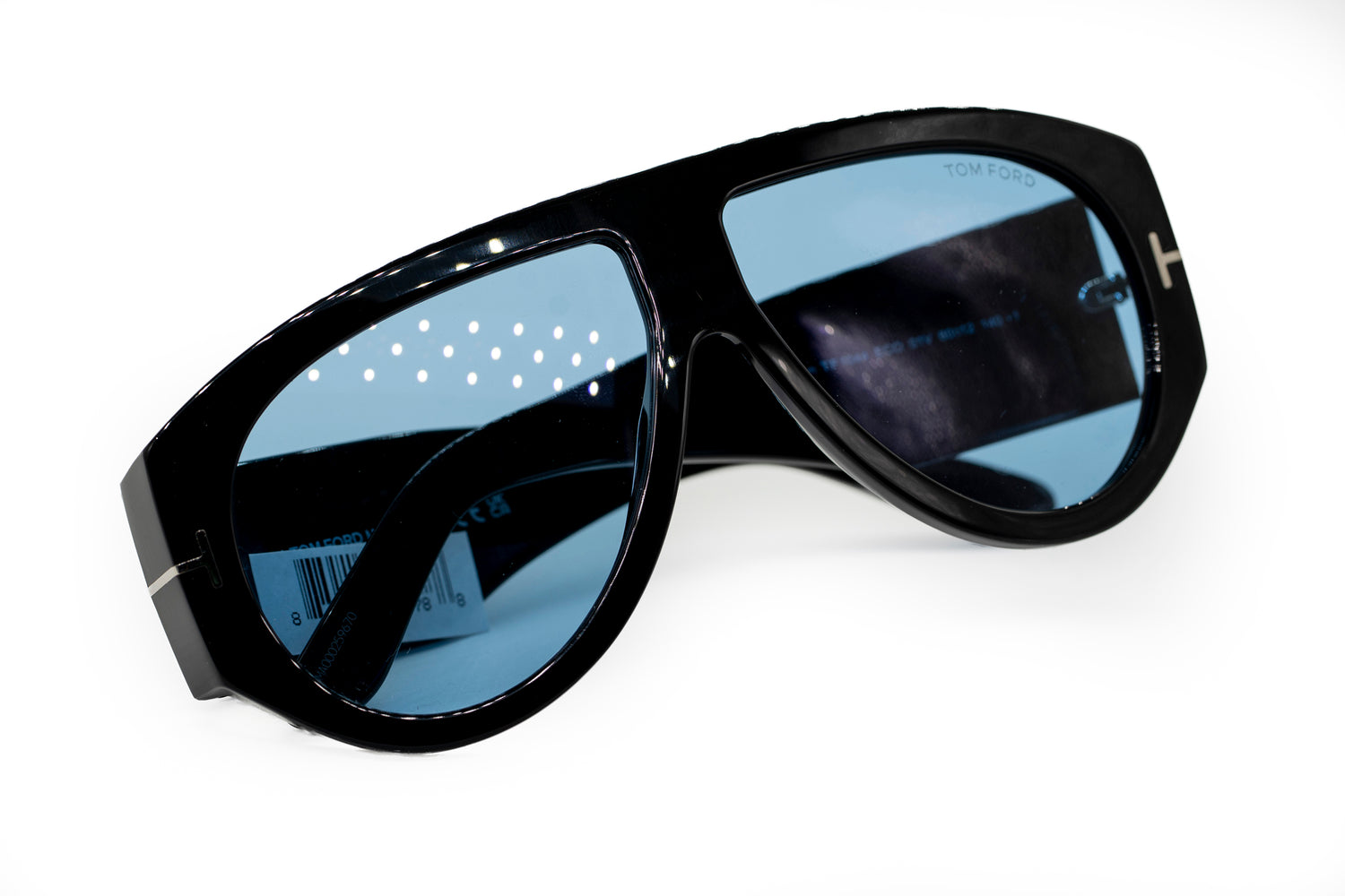 Occhiali da sole Tom Ford BRONSON TF1044 01V cal 60 ponte 12 asta 140