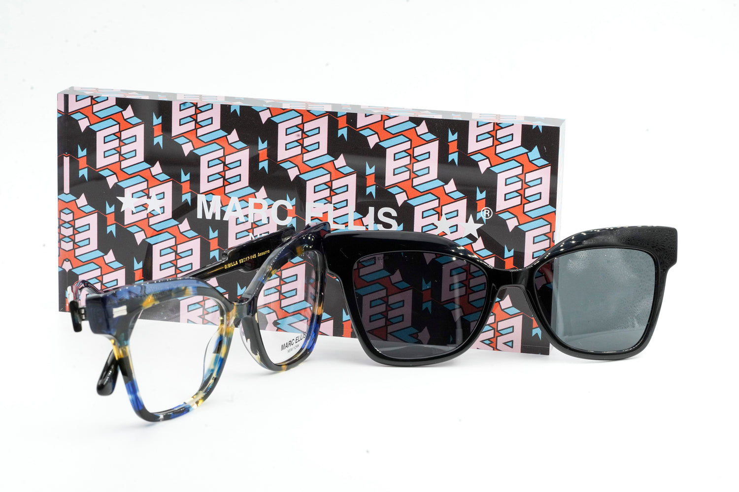 Occhiali da sole Marc Ellis mod. Sibilla col. azzurro