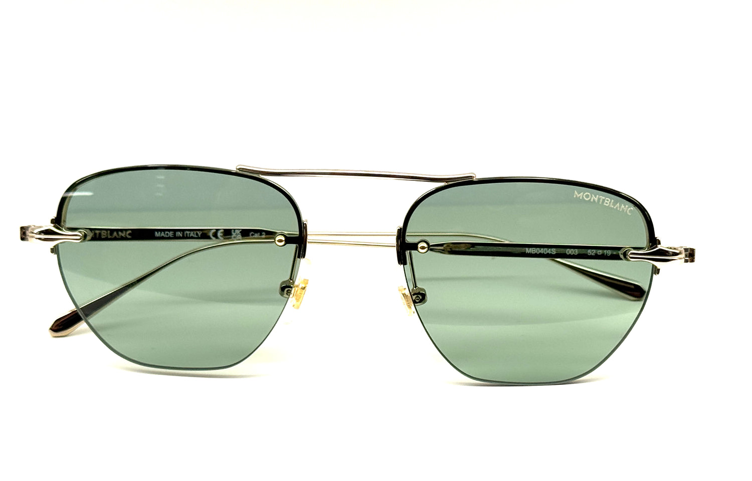 Occhiali da sole Montblanc MB0404s 003 cal. 52 ponte 19 asta 145