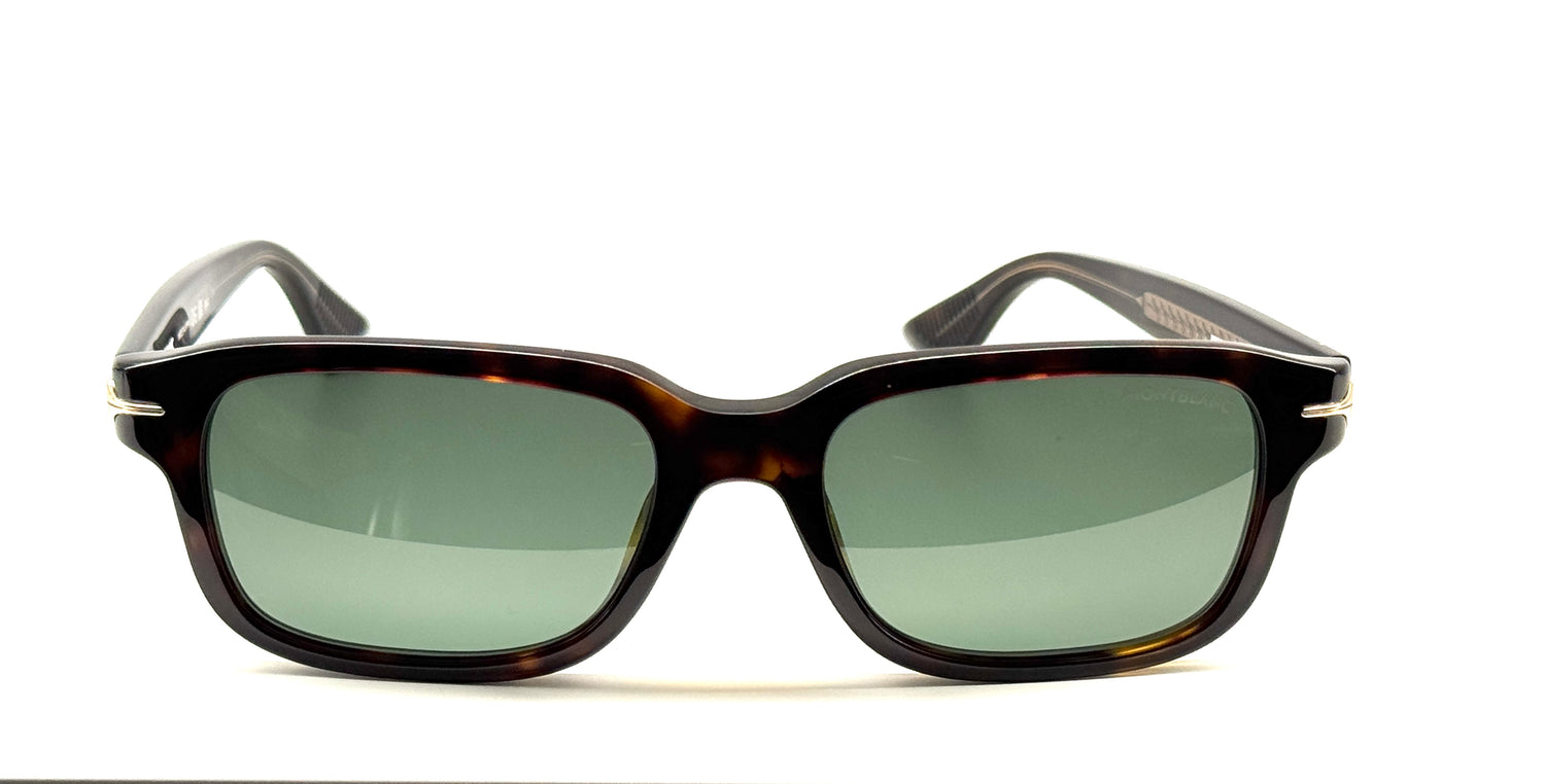 Occhiali da sole Montblanc MB0446s 002 cal. 54 ponte 18 asta 145