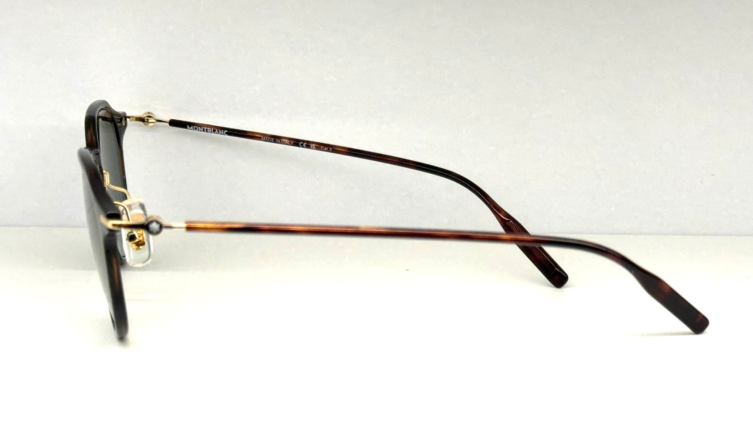 Occhiali da sole Montblanc MB0355s 002 cal. 49 ponte 20 asta 145