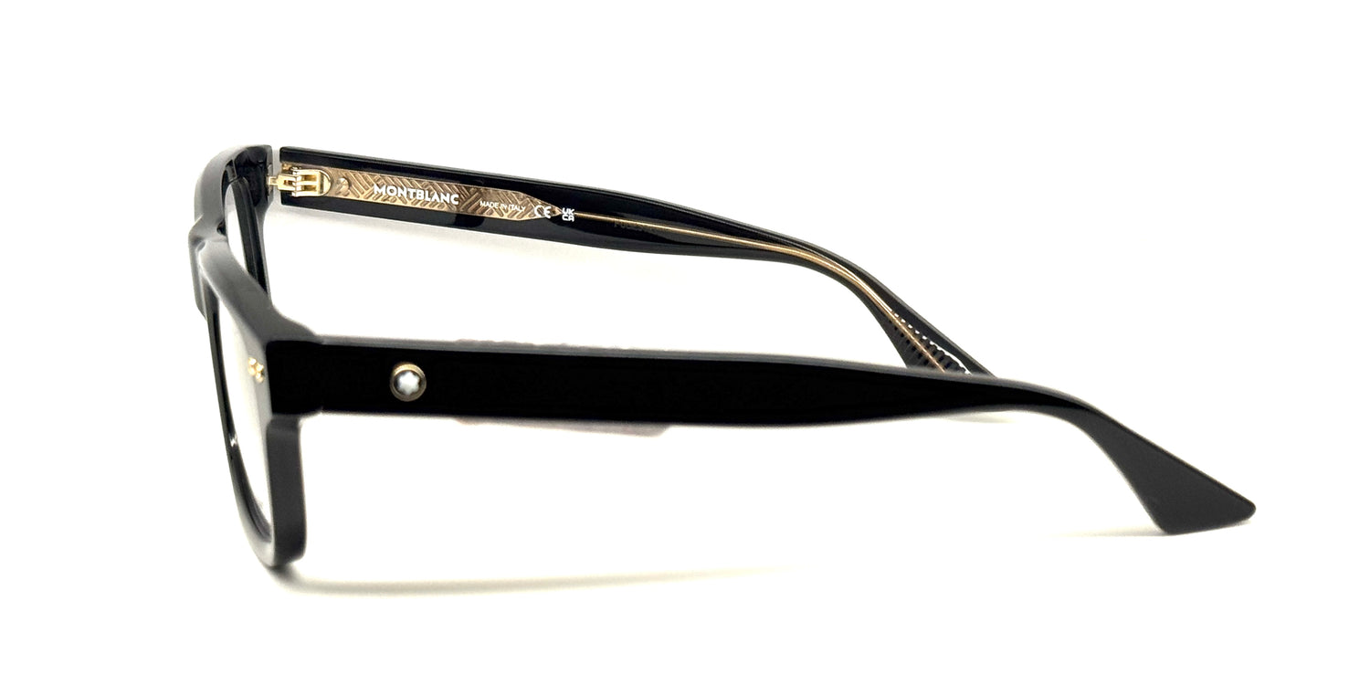 Occhiali da vista Montblanc MB0289O 001 cal. 53 ponte 18 asta 145