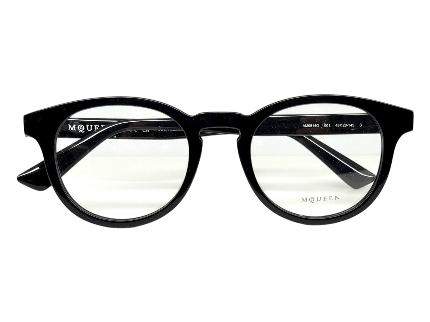 Occhiali da Vista Alexander McQueen AM0514O (001) cal. 48 ponte 20 asta 145