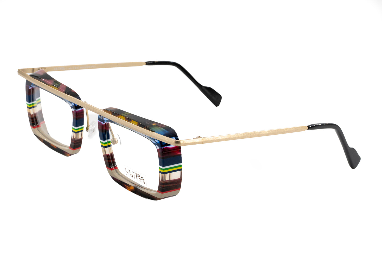 Occhiali da vista Ultra Limited mod. Livigno - cal. 47 ponte 25 asta 140 oro c1