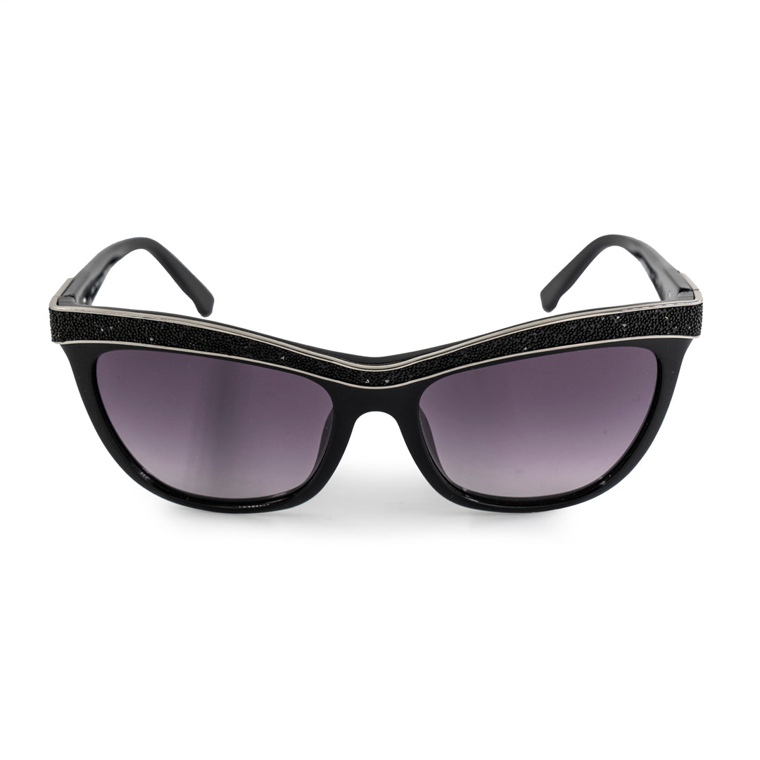 Occhiali da sole SWAROVSKI I ELLA SW75 01B cal.55 ponte 17 asta 135  2