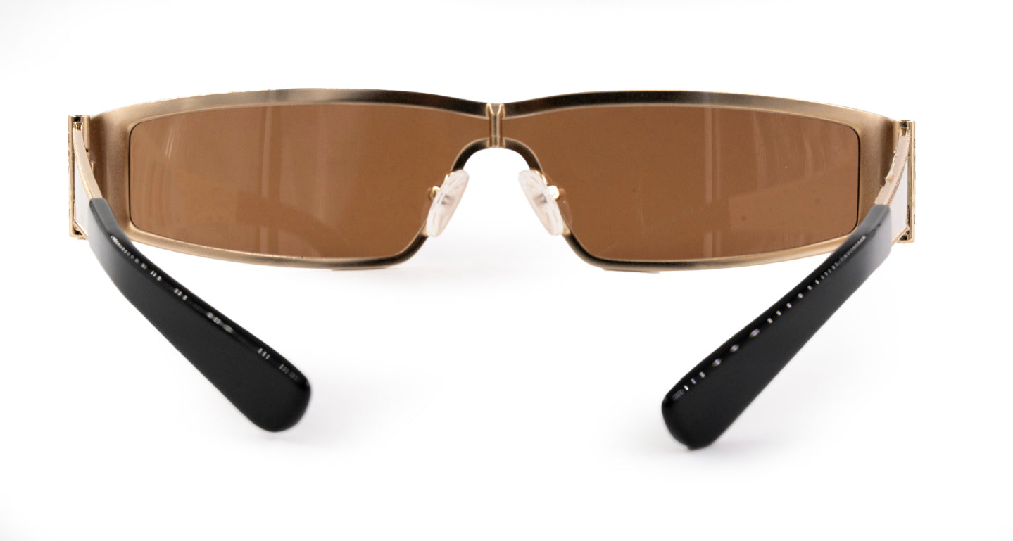 Occhiali da sole Alexander McQueen AM0491s 003 cal. 99 ponte 01 asta 120