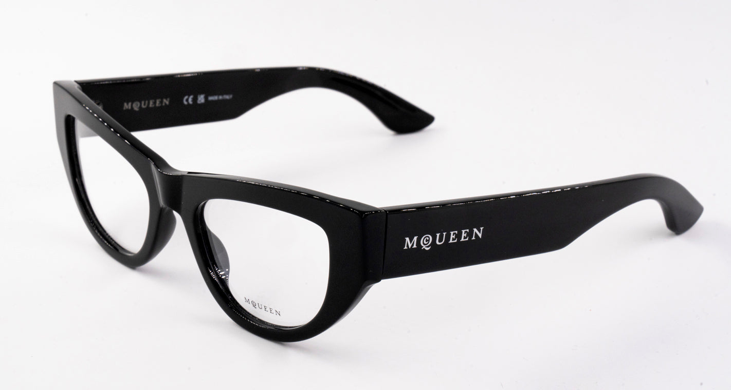 Occhiali da Vista Alexander McQueen AM0512O (001) cal. 51 ponte 20 asta 145