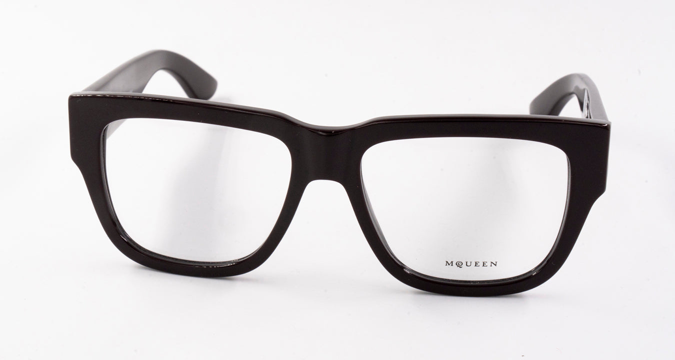 Occhiali da vista Alexander McQueen AM0455O 003 cal. 50 ponte 22 asta 145