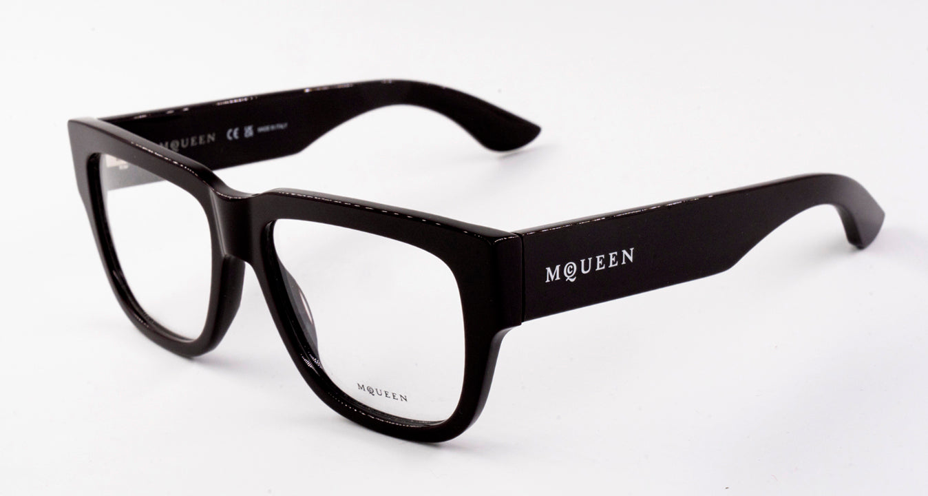 Occhiali da vista Alexander McQueen AM0455O 003 cal. 50 ponte 22 asta 145