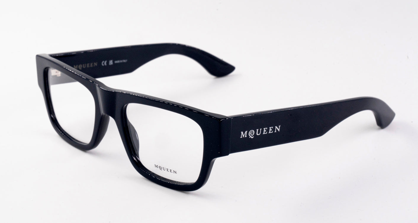 Occhiali da Vista Alexander McQueen AM0510O (001) cal. 55 ponte 17 asta 145