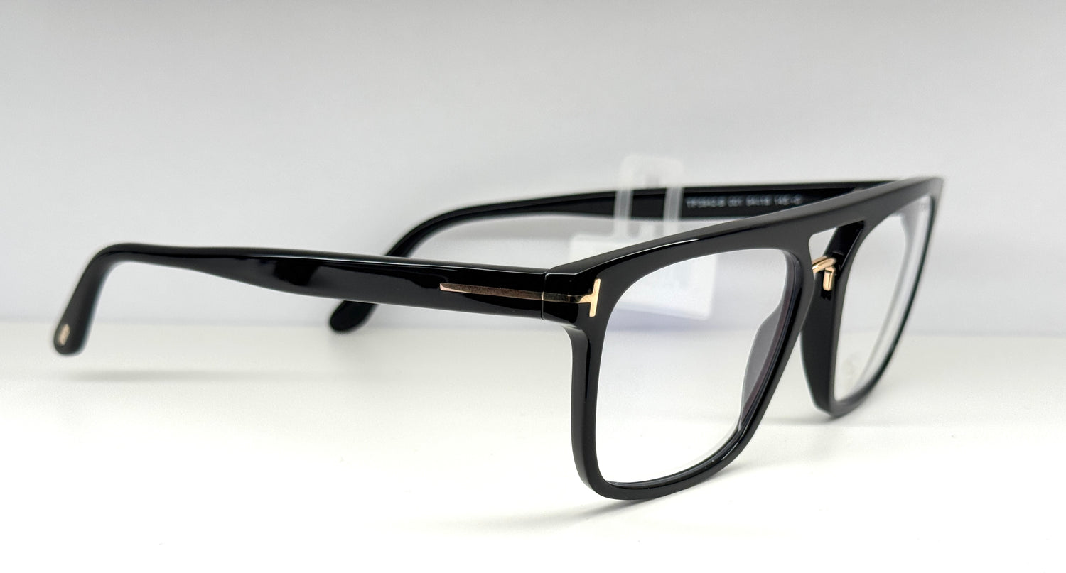 Occhiali da Vista Tom Ford TF 5942-B (001) cal. 54 ponte 18 asta 145