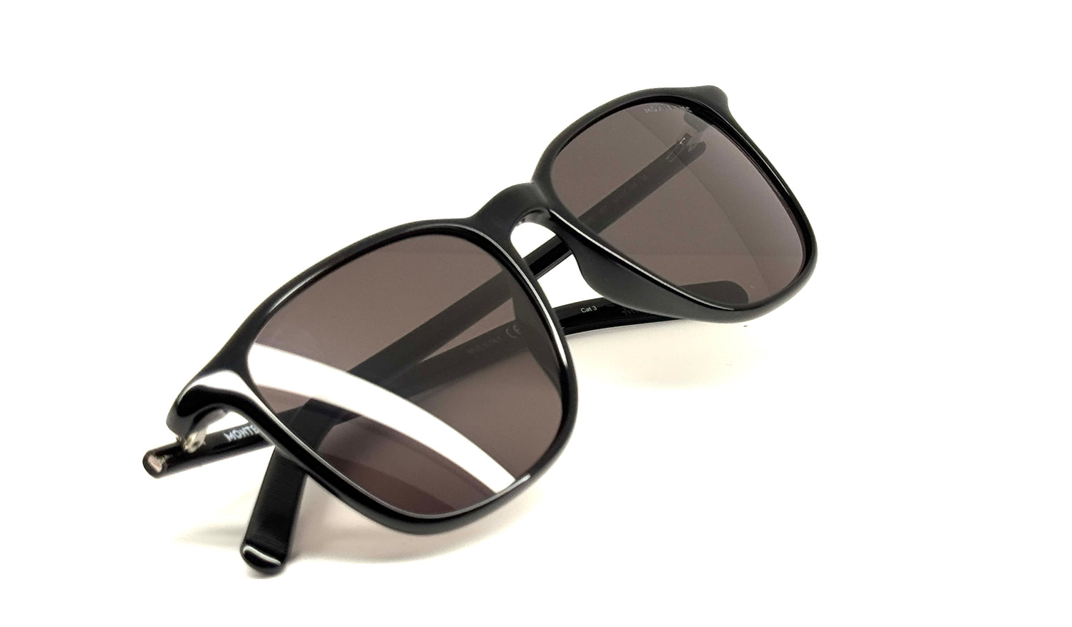 Occhiali da sole Montblanc MB0325s 001 cal. 53 ponte 17 asta 145