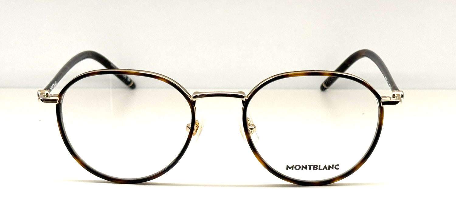 Occhiali da vista Montblanc MB0342O 002 cal. 51 ponte 20 asta 145