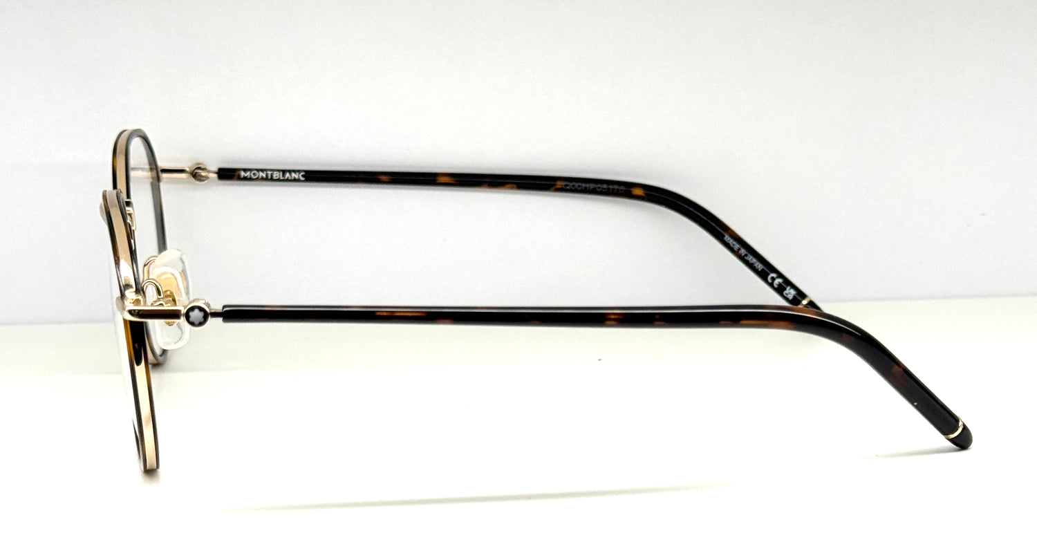 Occhiali da vista Montblanc MB0342O 002 cal. 51 ponte 20 asta 145