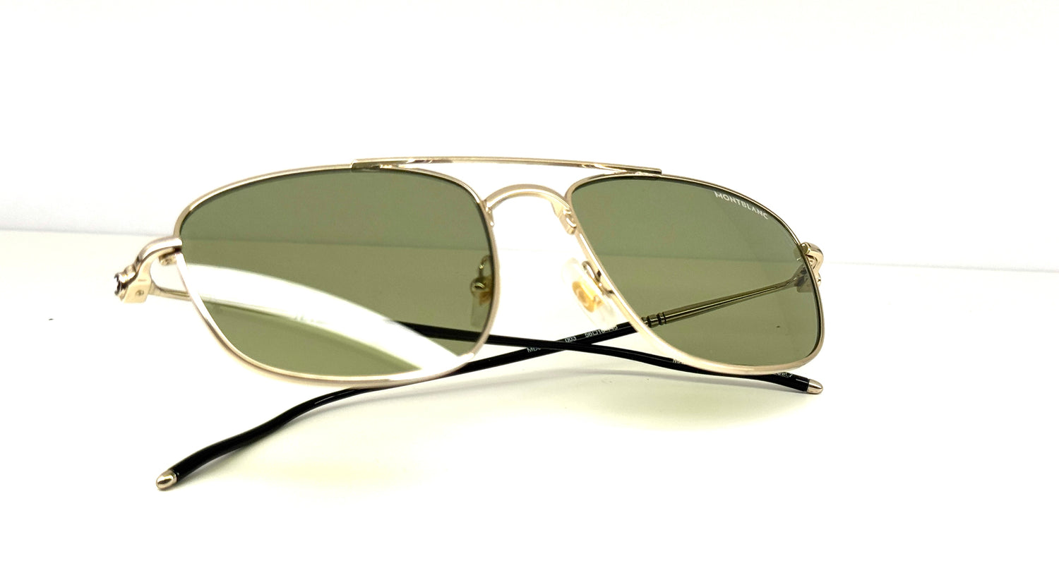 Occhiali da sole Montblanc MB0127S 003 cal. 56 ponte 18 asta 145