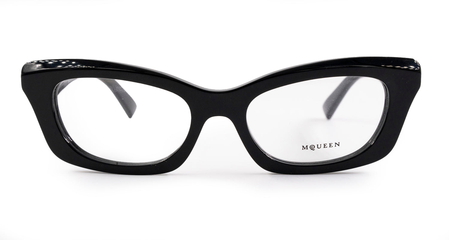 Occhiali da Vista Alexander McQueen AM0474O (001) cal. 52 ponte 18 asta 145