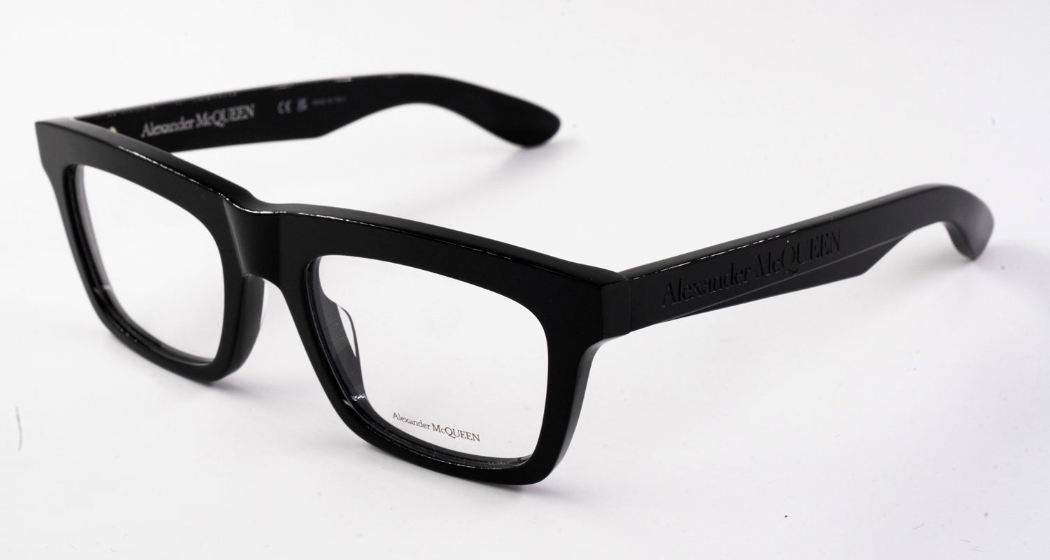 Occhiali da Vista Alexander McQueen AM0452O (001) cal. 53 ponte 20 asta 145