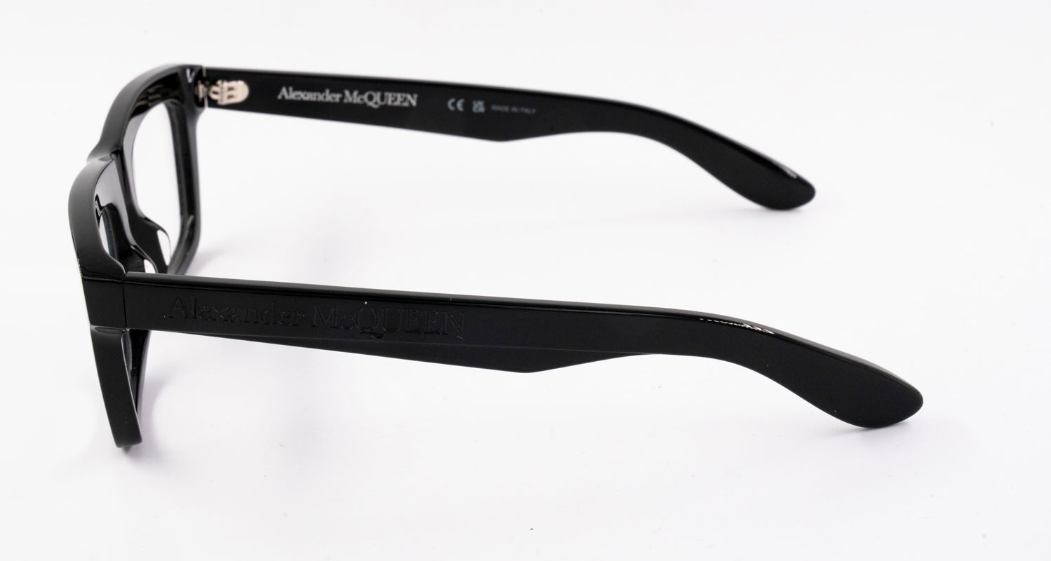 Occhiali da Vista Alexander McQueen AM0452O (001) cal. 53 ponte 20 asta 145