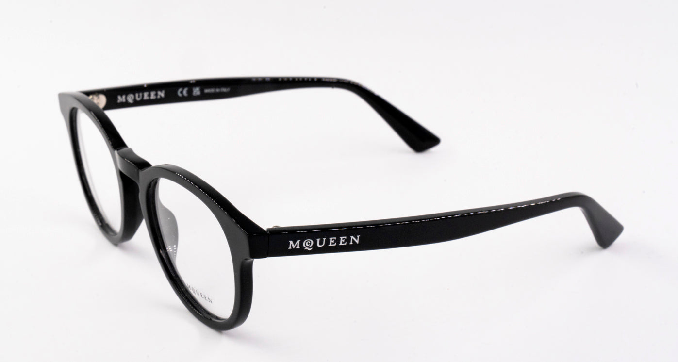 Occhiali da vista Alexander McQueen AM0520O 003 cal. 49 ponte 19 asta 145