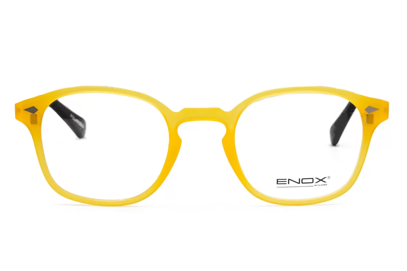 Occhiali da vista con clip sole gialle ENOX 47UE + 2 CLIP POLARIZED